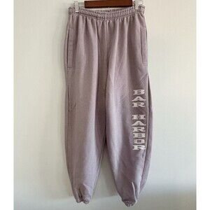 Bar Harbor Sweatpants Mens Medium Gray Elastic Waist Drawstring Jake Austin